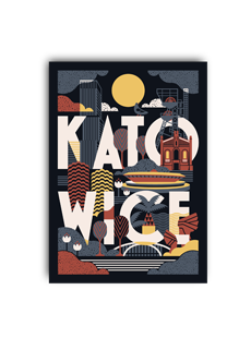 Plakat Katowice