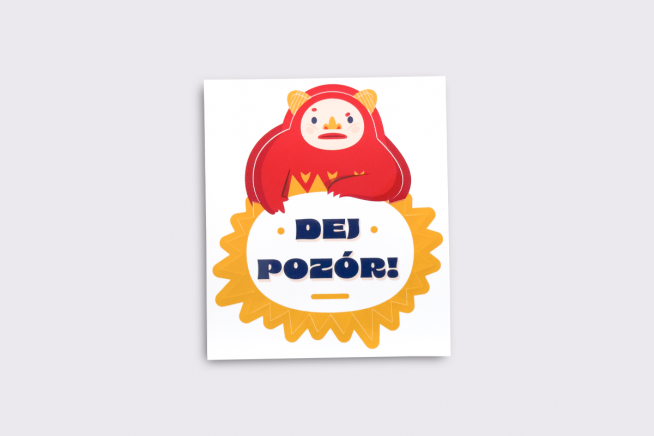 Abcybilder "Dej pozór!" Bebok