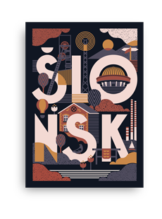 Plakat Ślonsk