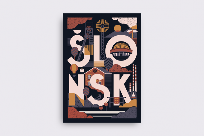 Plakat Ślonsk